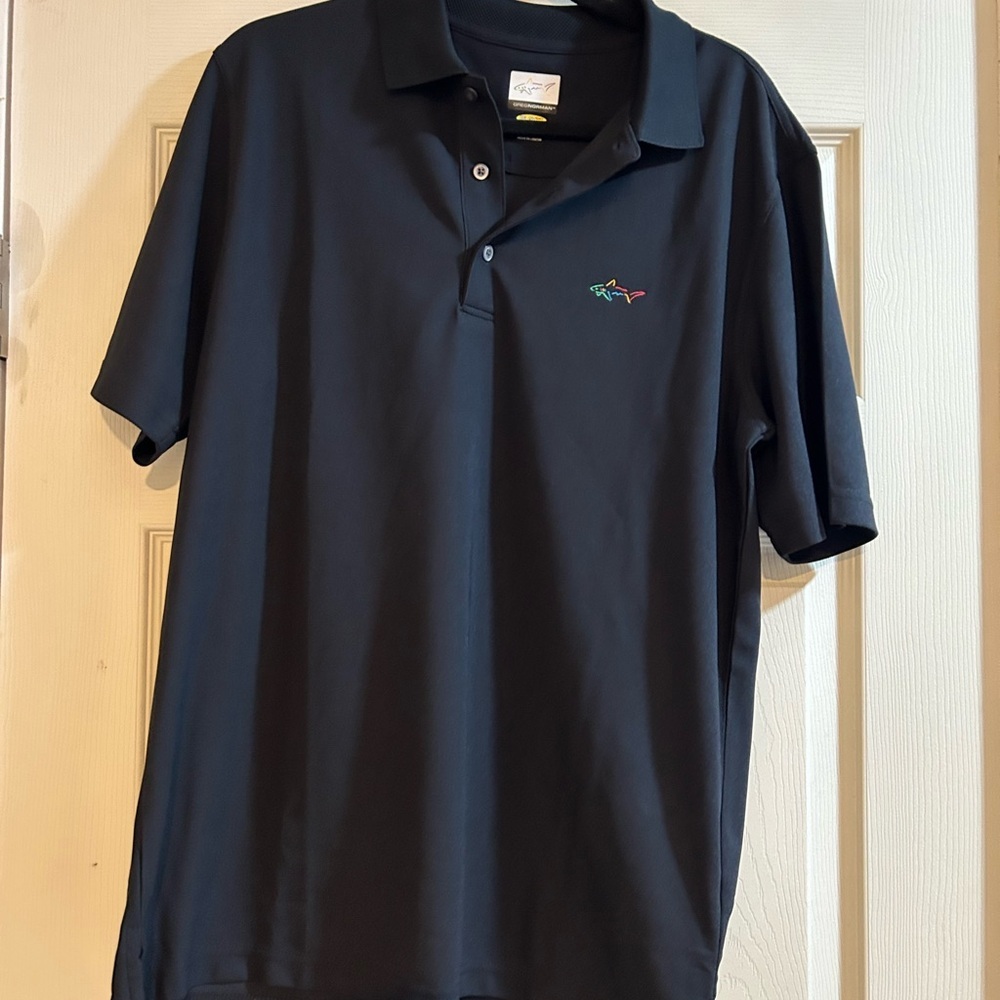 Greg Norman Collection Navy Polo Shirt